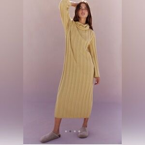 Free People Wanda Sweater Dress; Color is Dried Moss